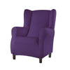 Bi Stretch Wing Chair Cover Carolina
