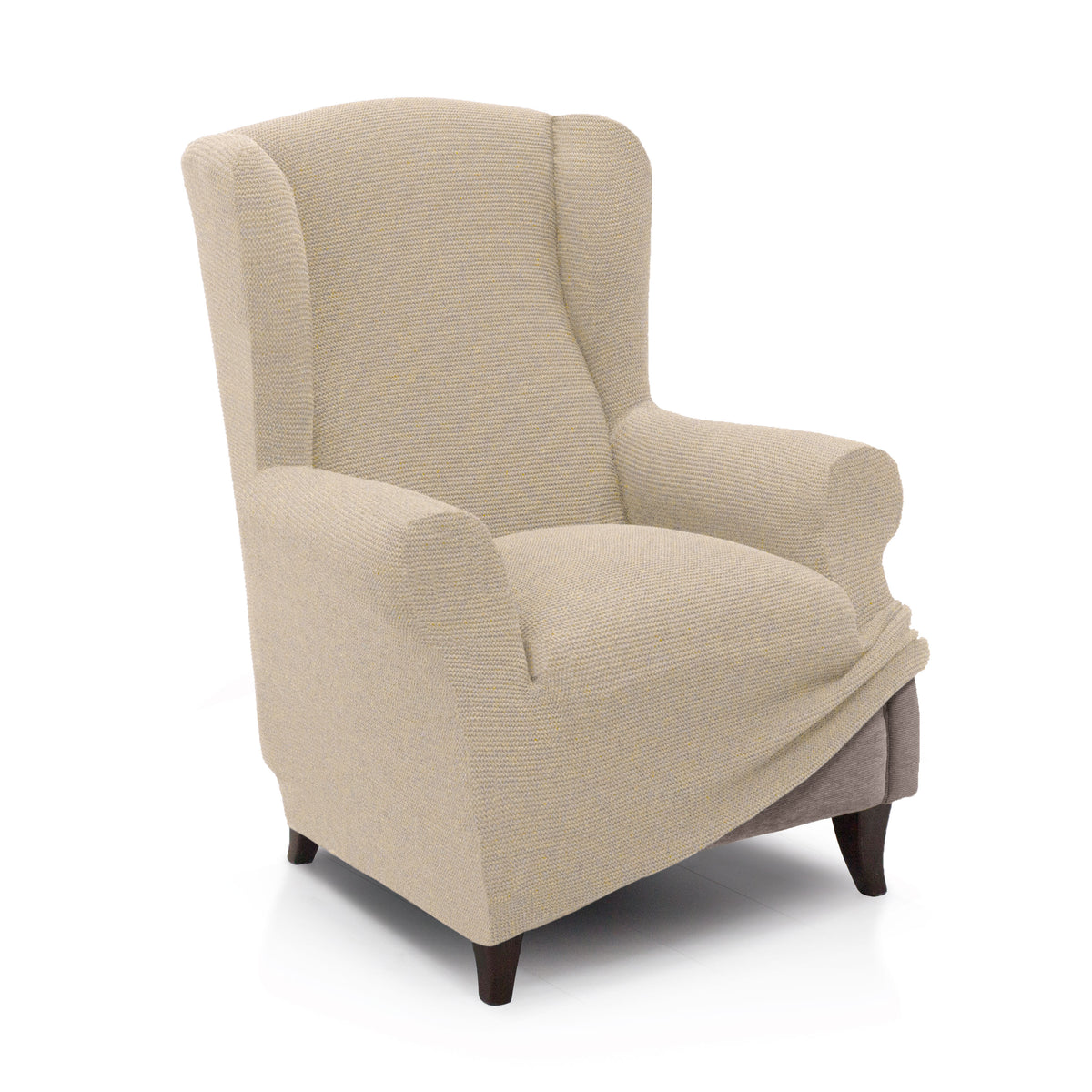 Willy Super-Stretch Wingback Armchair Cover