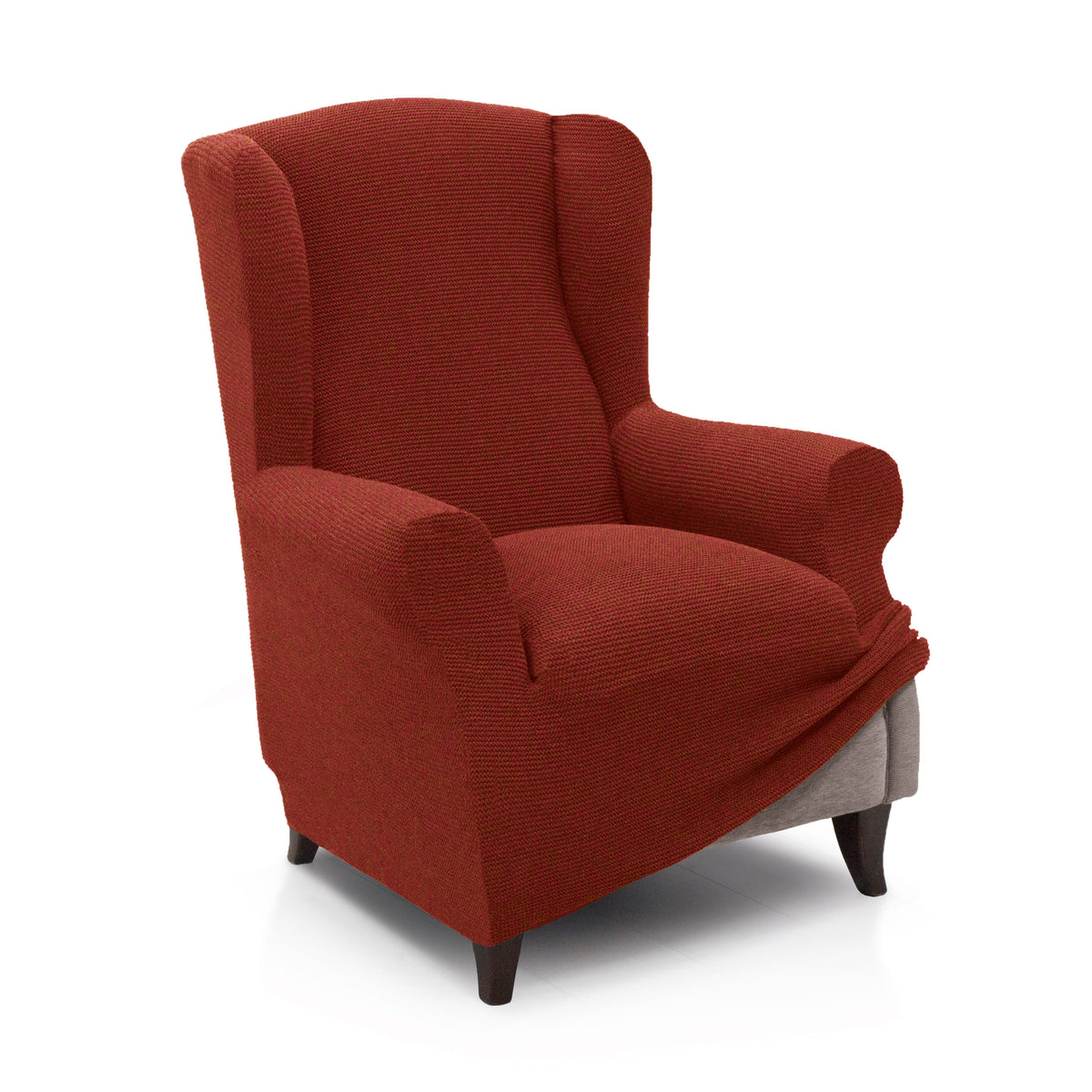 Willy Super-Stretch Wingback Armchair Cover