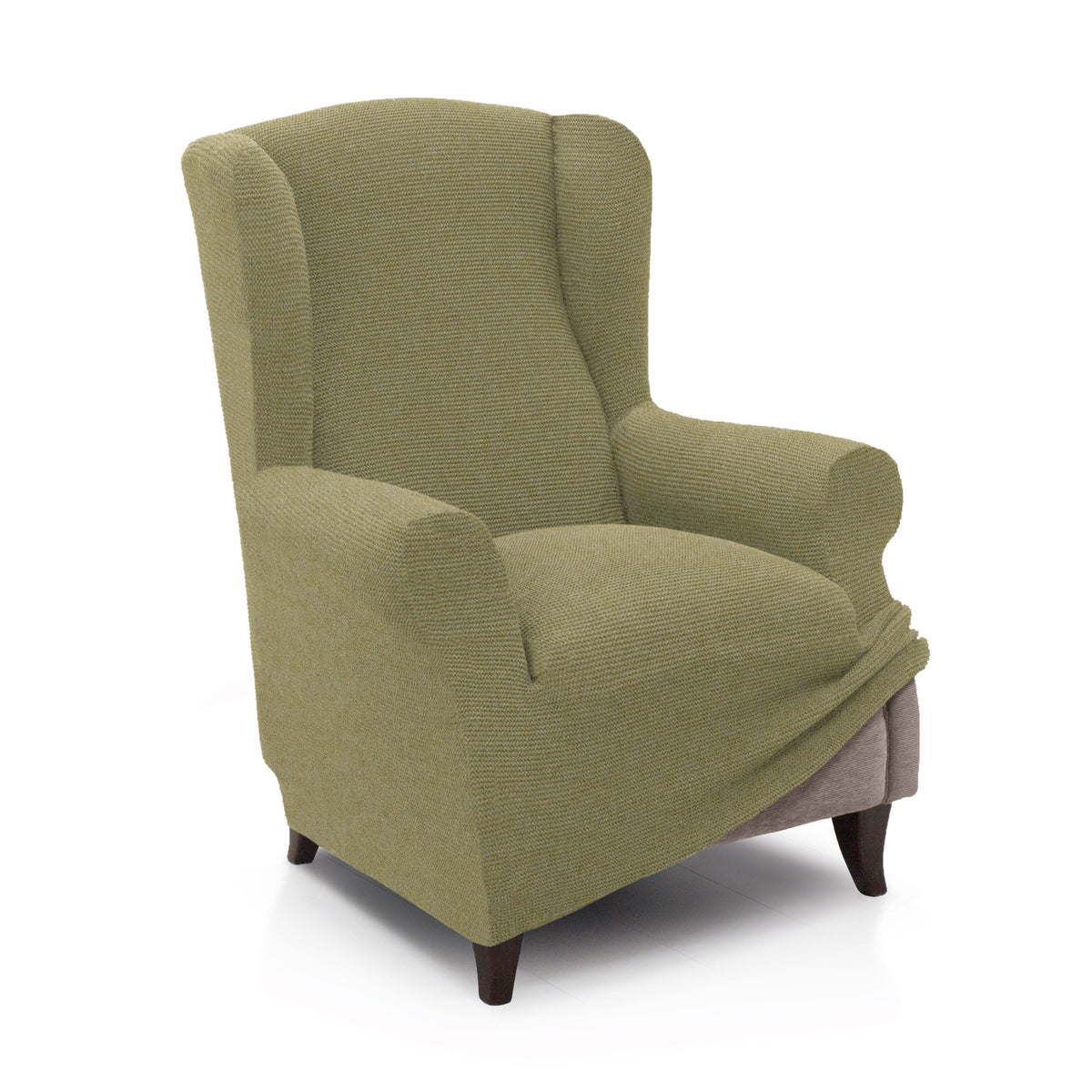 Willy Super-Stretch Wingback Armchair Cover