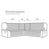 Cubre Rinconera acolchada reversible Polster