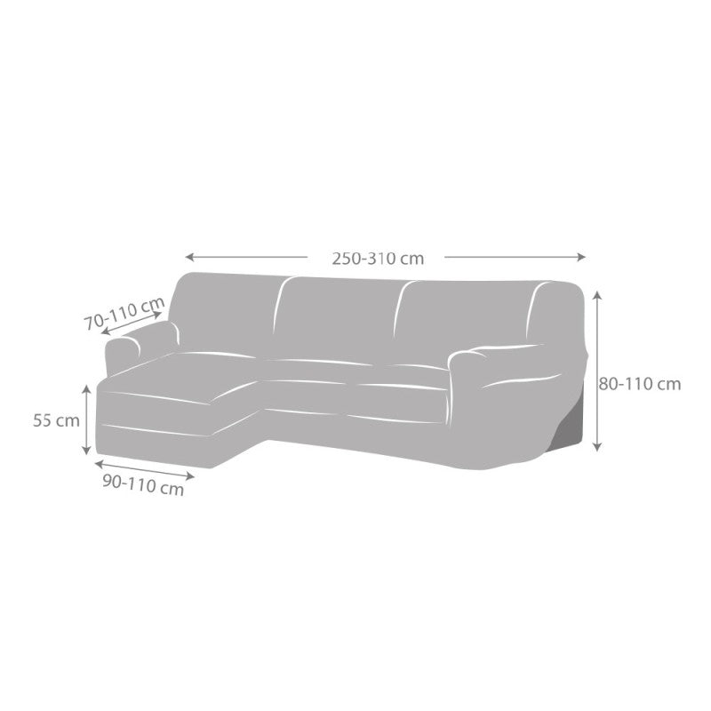Funda Multielástica Chaise Longue Candi