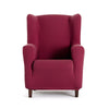 Bi Stretch Wing Chair Cover Boston