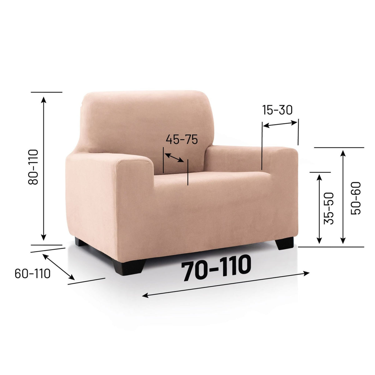 Super Stretch Sofa Cover Velvet