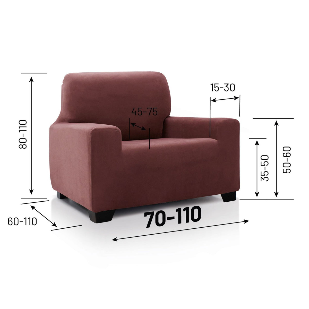 Super Stretch Sofa Cover Velvet