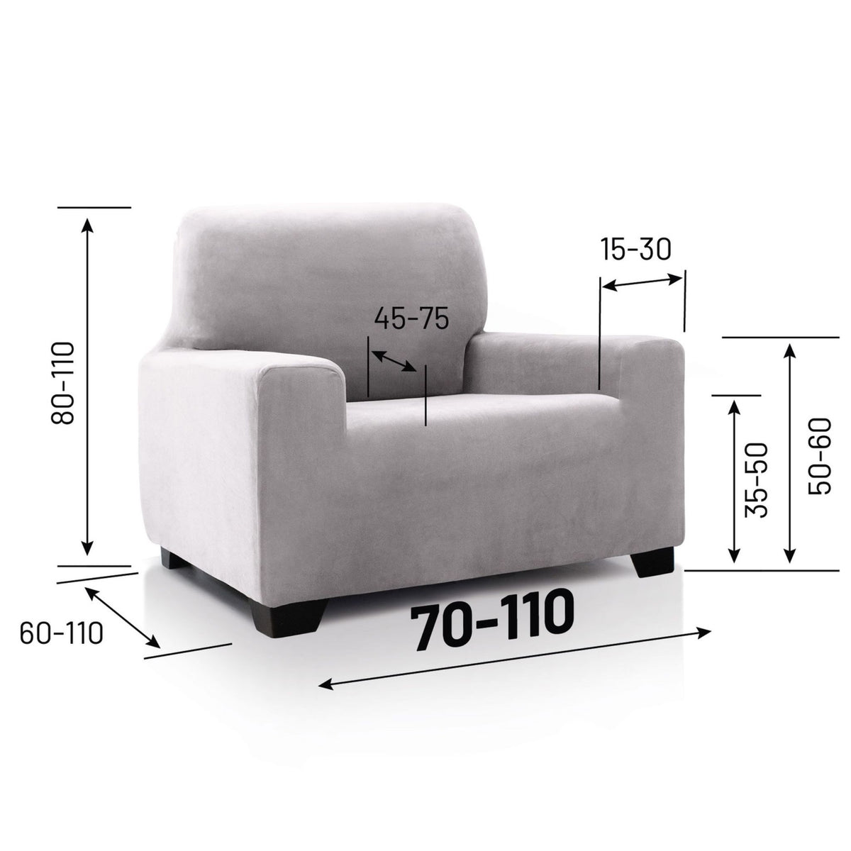 Super Stretch Sofa Cover Velvet